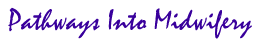 Pathways into Midwifery